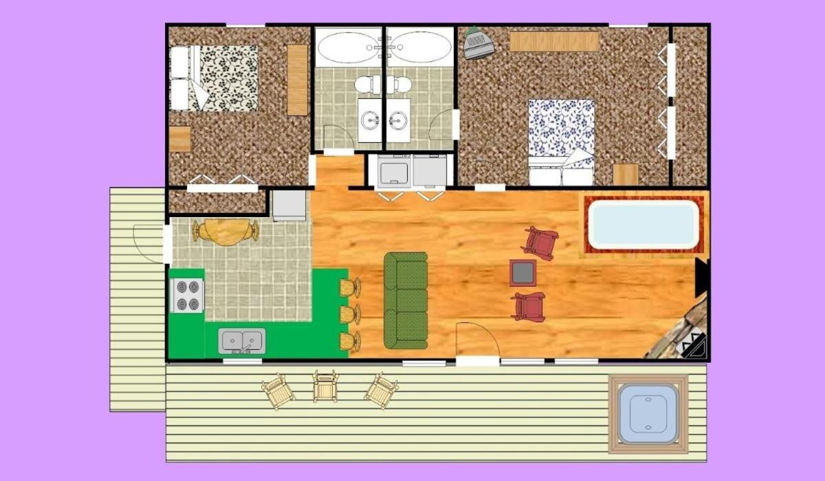 Mountain Dew - 2 Bedrooms, 2 Baths, Sleeps 4 Cabin Gatlinburg Exterior photo